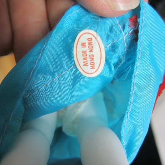 VTG SOUVENIR DUTCH DOLL, SLEEPY EYES, DRESSED IN NATIVE GARB - Picture 7 of 7